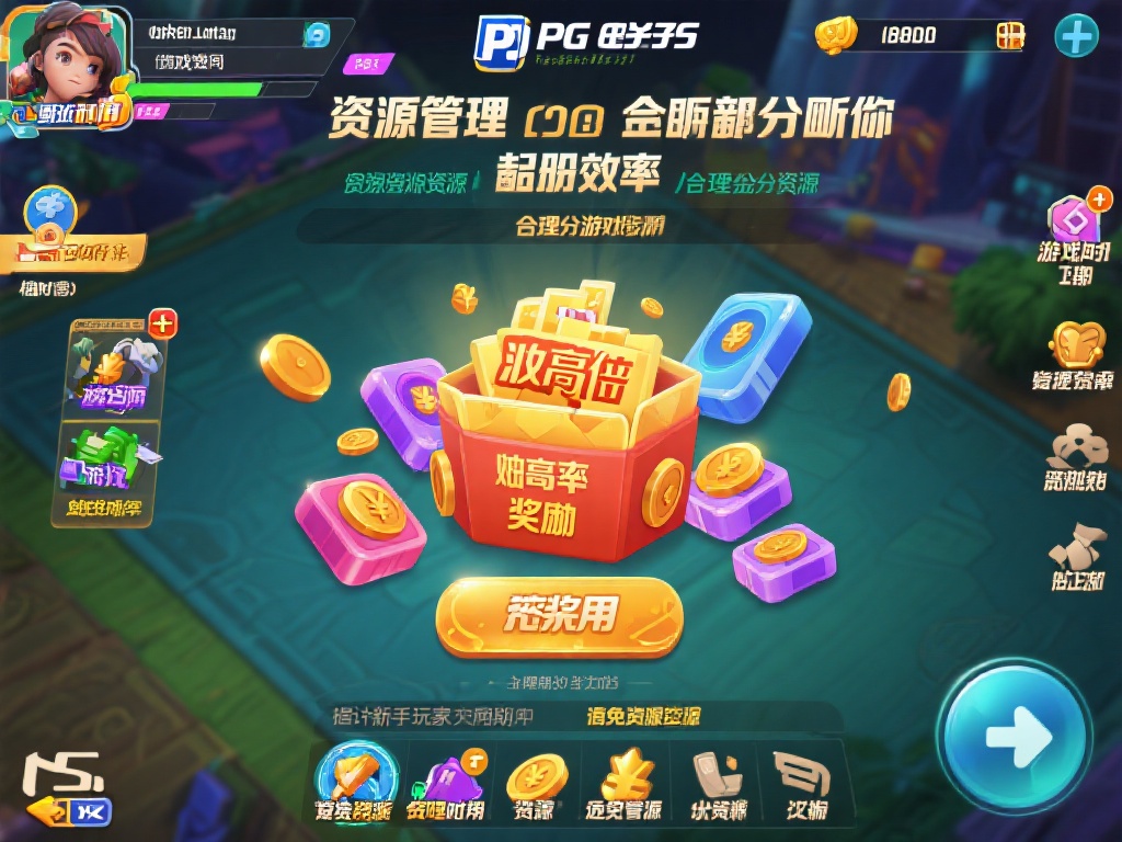 在pg电子游戏中，资源管理直接影响你的上分效率。这