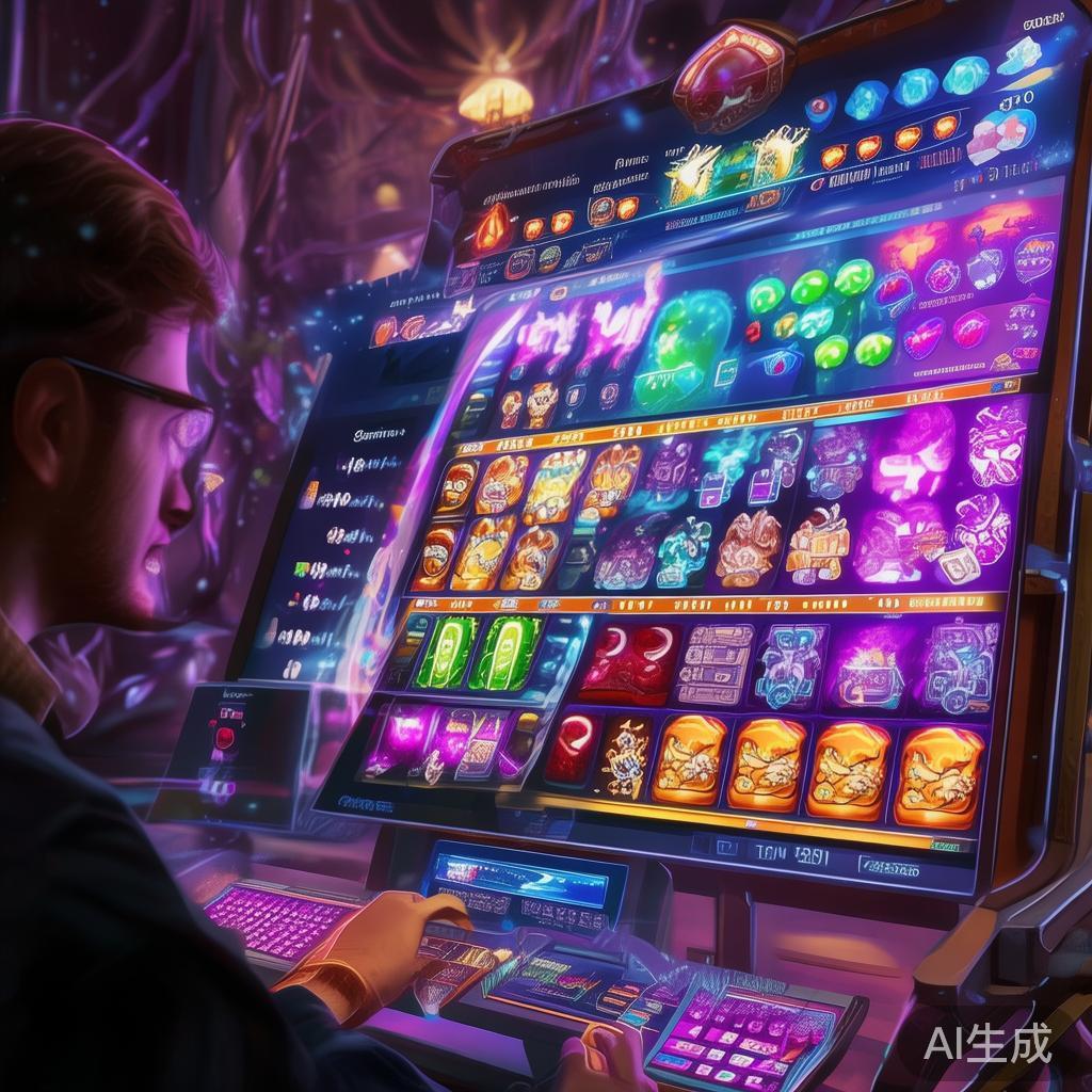 以一位经验丰富的玩家为例，他在“魔幻旋转”中，利用